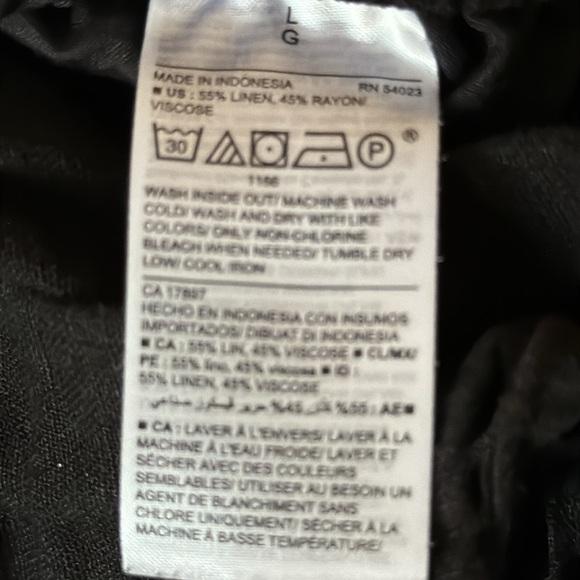 Old navy women’s black lined blend pants size large . - Picture 7 of 13